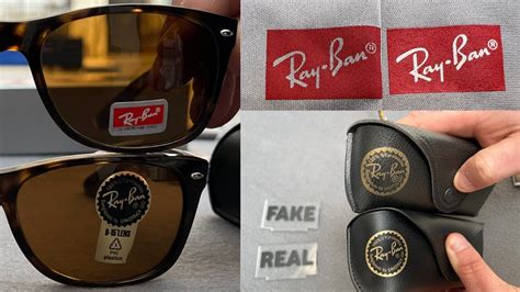 fake ray ban cloth|authentic ray ban sunglasses worn.